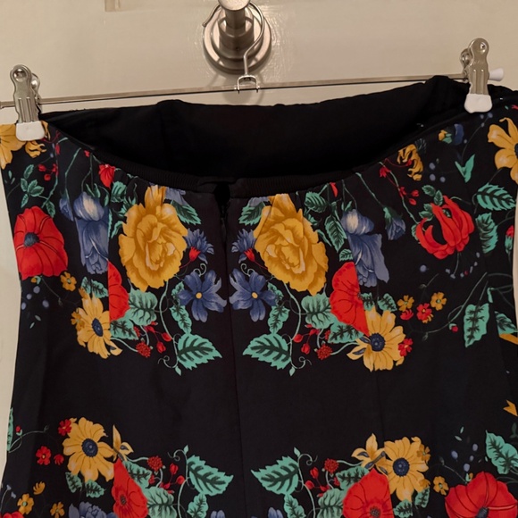 NWT Cara Cara Leah Midi Floral Dress Size 12 (Retail: $595) - Picture 5 of 7